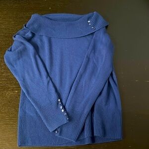 Women’s blue sweater